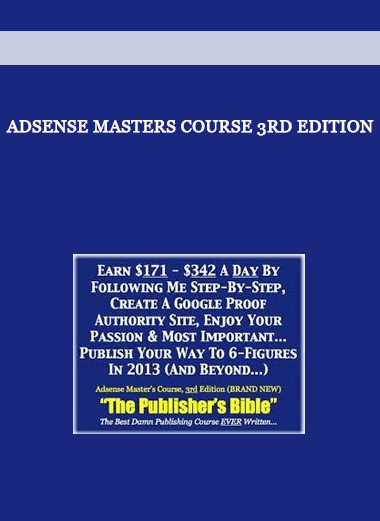 Adsense Masters Course 3rd Edition of https://crabaca.store/