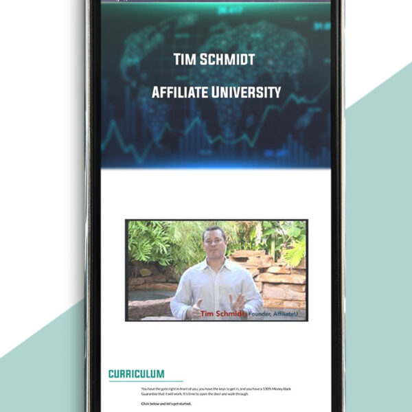 Affiliate University from Tim Schmidt of https://crabaca.store/