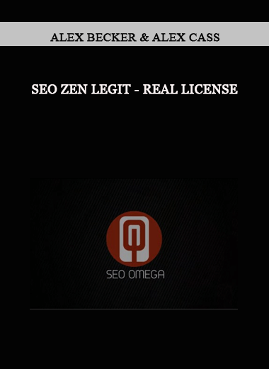 Alex Becker & Alex Cass - SEO ZEN LEGIT - Real License of https://crabaca.store/