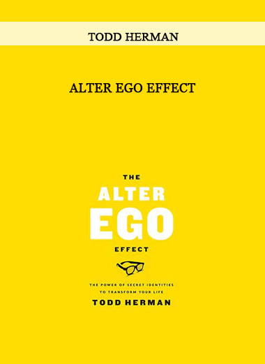 Alter Ego Effect from Todd Herman of https://crabaca.store/