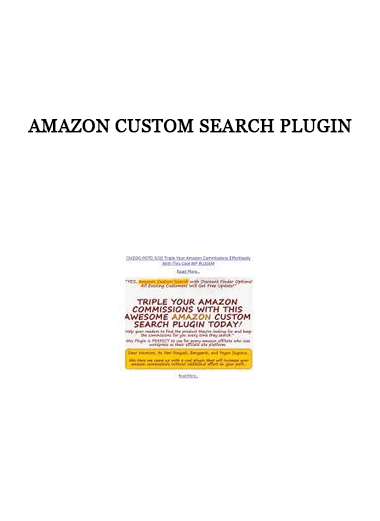 Amazon Custom Search Plugin of https://crabaca.store/