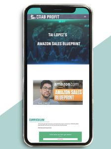 Amazon Sales Blueprint from Tai Lopez's of https://crabaca.store/