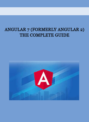 Angular 7 (formerly Angular 2) - The Complete Guide of https://crabaca.store/