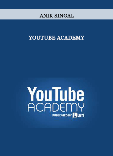 Anik Singal – YouTube Academy of https://crabaca.store/