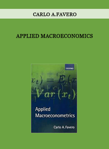Applied Macroeconomics by Carlo A.Favero of https://crabaca.store/