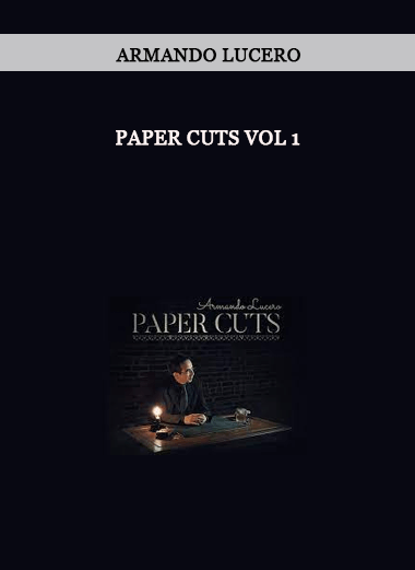 Armando Lucero - Paper Cuts Vol 1 of https://crabaca.store/