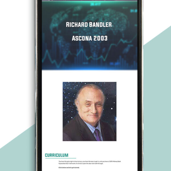 Ascona 2003 from Richard Bandler of https://crabaca.store/