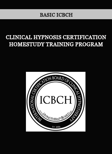 BASIC ICBCH - Clinical Hypnosis Certification Homestudy Training Program of https://crabaca.store/