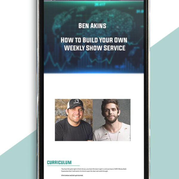 Ben Akins - How to Build Your Own Weekly Show Service of https://crabaca.store/