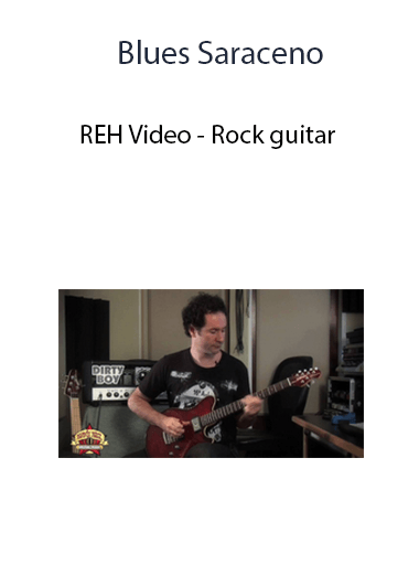 Blues Saraceno - REH Video - Rock guitar of https://crabaca.store/