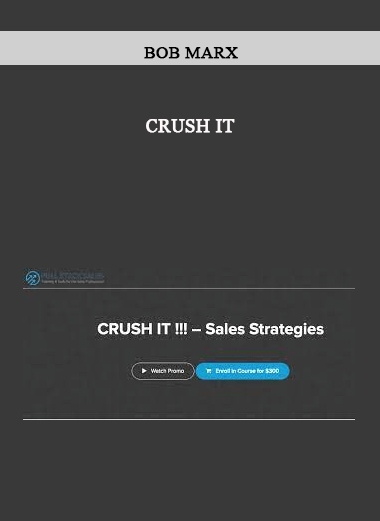 Bob Marx - CRUSH IT of https://crabaca.store/