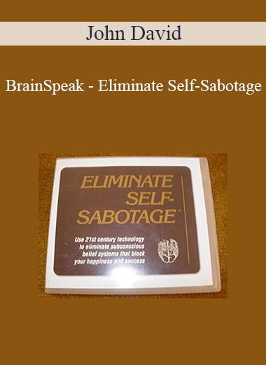 BrainSpeak - Eliminate Self-Sabotage by John David of https://crabaca.store/