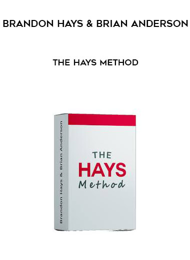Brandon Hays and Brian Anderson - The Hays Method of https://crabaca.store/