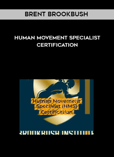 Brent Brookbush - Human Movement Specialist Certification of https://crabaca.store/