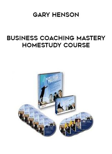 Business Coaching Mastery Homestudy Course by Gary Henson of https://crabaca.store/