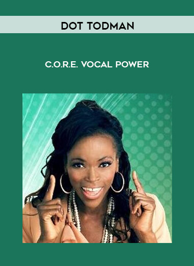 C.O.R.E. Vocal Power by Dot Todman of https://crabaca.store/