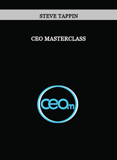 CEO Masterclass by Steve Tappin of https://crabaca.store/