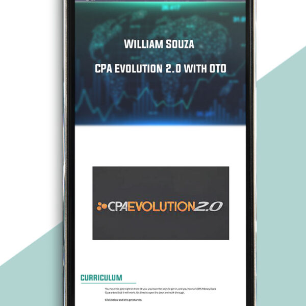 CPA Evolution 2.0 with OTO from William Souza of https://crabaca.store/