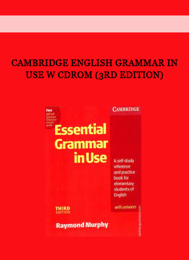 Cambridge English Grammar In Use w CDROM (3rd Edition) of https://crabaca.store/
