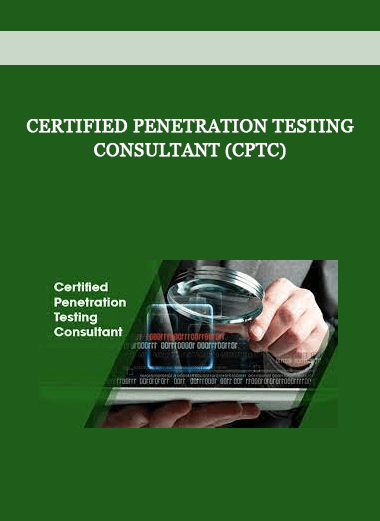 Certified Penetration Testing Consultant (CPTC) of https://crabaca.store/