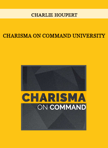 Charisma On Command University by Charlie Houpert of https://crabaca.store/