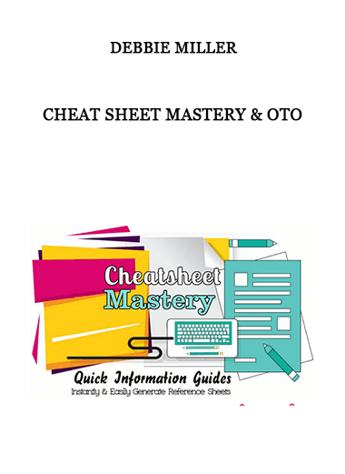 Cheat Sheet Mastery & Oto by Debbie Miller of https://crabaca.store/