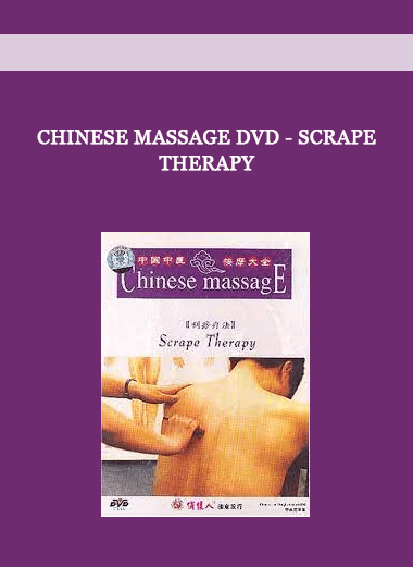 Chinese Massage DVD - Scrape Therapy of https://crabaca.store/