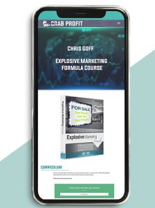 Chris Goff – Explosive Marketing Formula Course of https://crabaca.store/