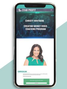 Christy Whitman – Creating Money Video Coaching Program of https://crabaca.store/