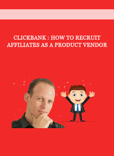 Clickbank : How to Recruit Affiliates as a Product Vendor of https://crabaca.store/