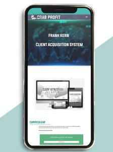Client Acquisition System from Frank Kern of https://crabaca.store/