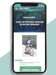Client-Getting Sales-Boosting Ad Writing Workshop from Craig Garber of https://crabaca.store/
