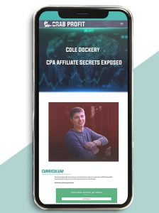 Cole Dockery – CPA Affiliate Secrets Exposed of https://crabaca.store/