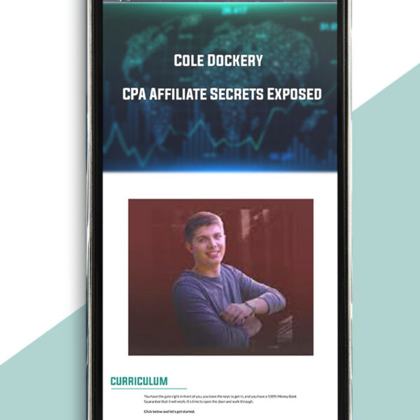 Cole Dockery – CPA Affiliate Secrets Exposed of https://crabaca.store/