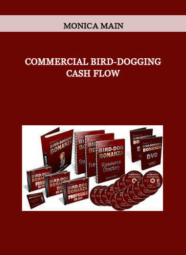 Commercial Bird-Dogging Cash Flow by Monica Main of https://crabaca.store/