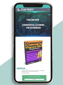 Commercial Cleaning for Beginners from Tom Watson of https://crabaca.store/