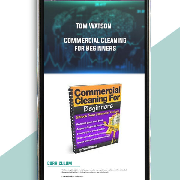 Commercial Cleaning for Beginners from Tom Watson of https://crabaca.store/