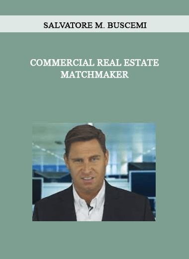 Commercial Real Estate Matchmaker from Salvatore M. Buscemi of https://crabaca.store/