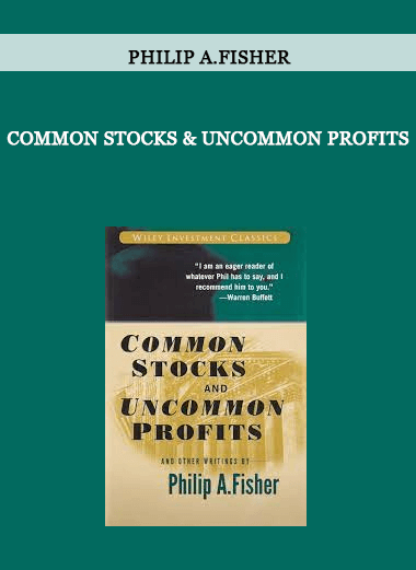 Common Stocks & Uncommon Profits by Philip A.Fisher of https://crabaca.store/