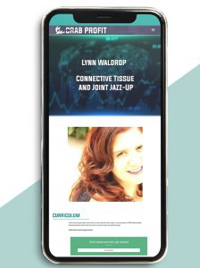 Connective Tissue and Joint Jazz-Up by Lynn Waldrop of https://crabaca.store/