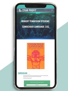 Conscious Language 101 by Robert Tennyson Stevens of https://crabaca.store/