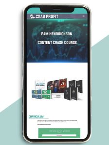 Content Crash Course from Pam Hendrickson of https://crabaca.store/