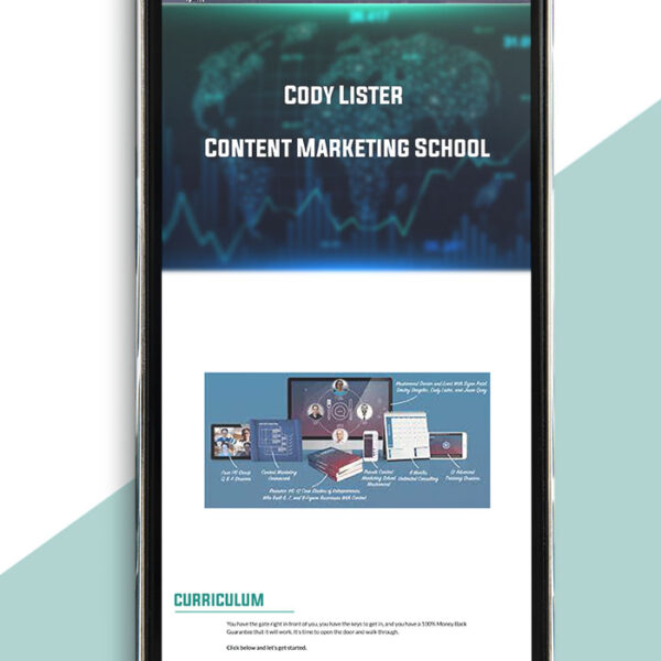 Content Marketing School from Cody Lister of https://crabaca.store/