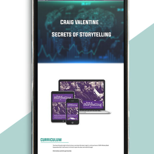 Craig Valentine – Secrets of Storytelling of https://crabaca.store/