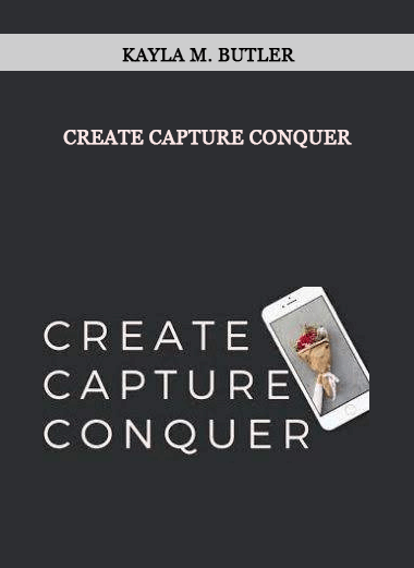 Create Capture Conquer by Kayla M. Butler of https://crabaca.store/