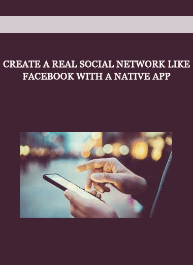 Create a REAL Social Network like Facebook with a native app of https://crabaca.store/
