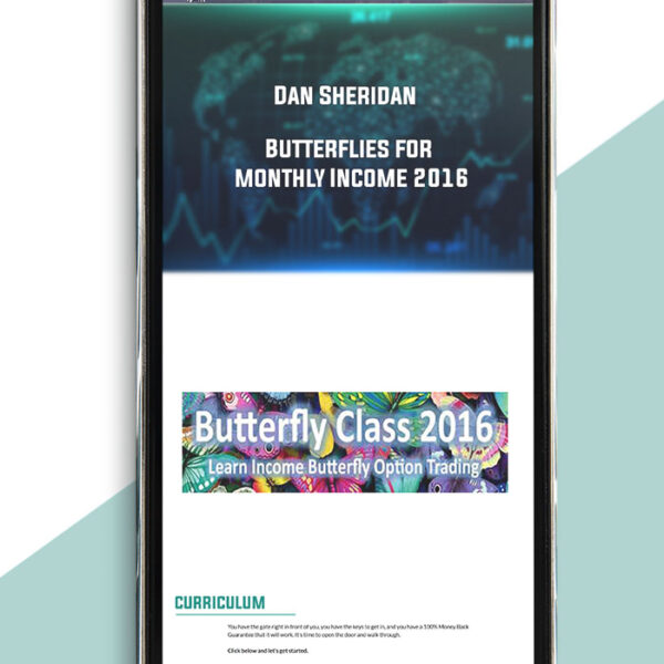 Dan Sheridan - Butterflies for monthly Income 2016 of https://crabaca.store/