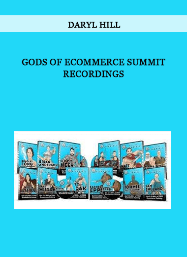 Daryl Hill - Gods of Ecommerce Summit Recordings of https://crabaca.store/