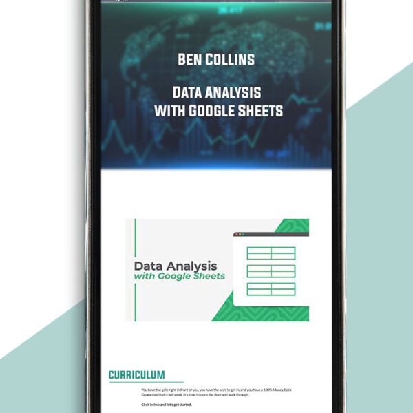 Data Analysis with Google Sheets from Ben Collins of https://crabaca.store/