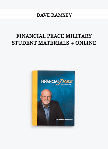 Dave Ramsey - Financial Peace Military Student Materials + Online of https://crabaca.store/